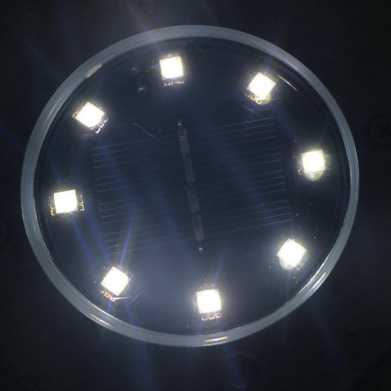 Solar 2481 Solární světlo vestavné nerez čistá bílá set 4 kusy