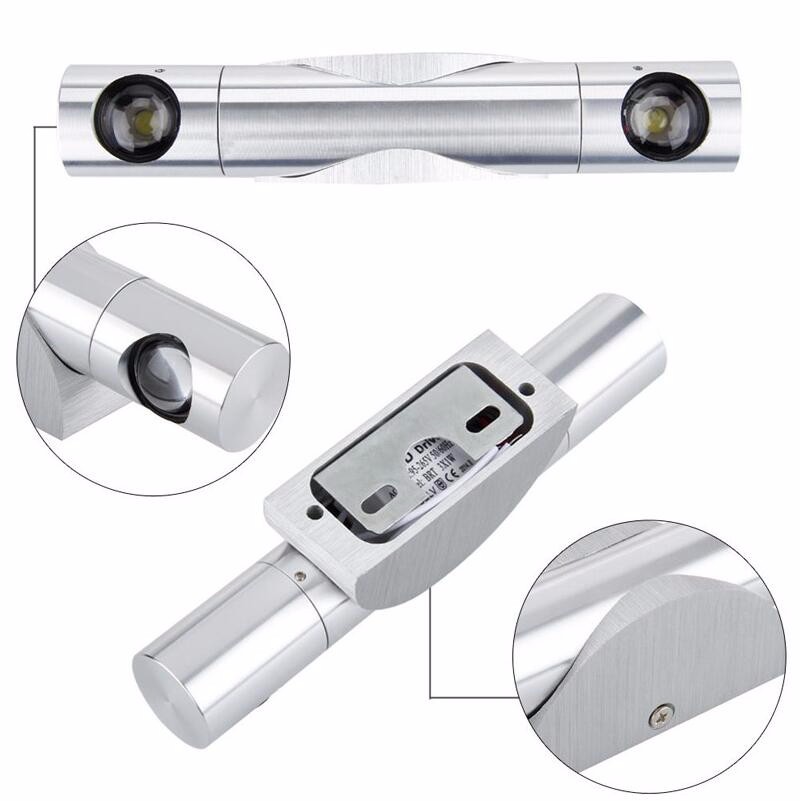 LED Light N2322 nástěnné svítidlo, bodové, 2x3W, teplá bílá 3000K