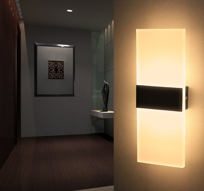 LED Light N0632 nástěnné svítidlo, interiérové, 6W, teplá bílá 3000K
