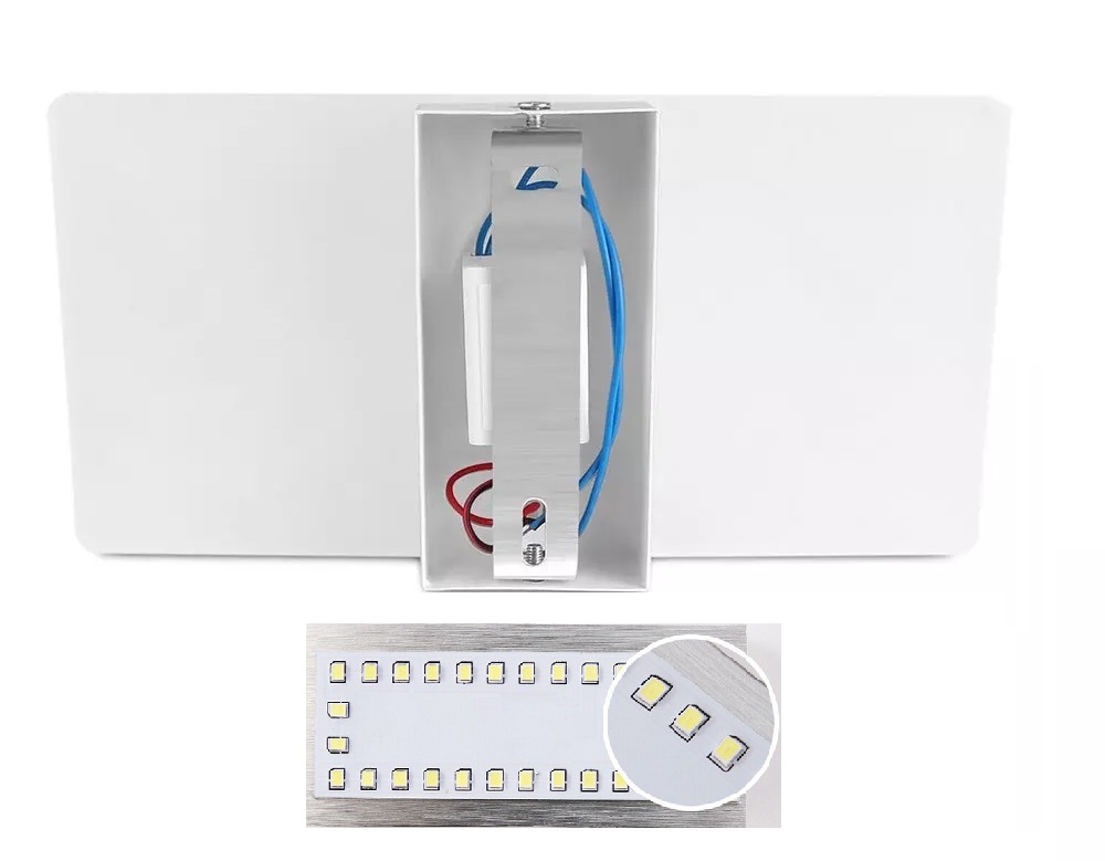 LED Light N0631 nástěnné svítidlo, interiérové, 6W, čistá bílá 5500K