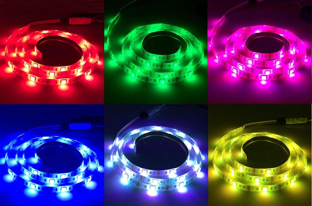Lighting B5144 LED pásek 1 metr RGB na baterii
