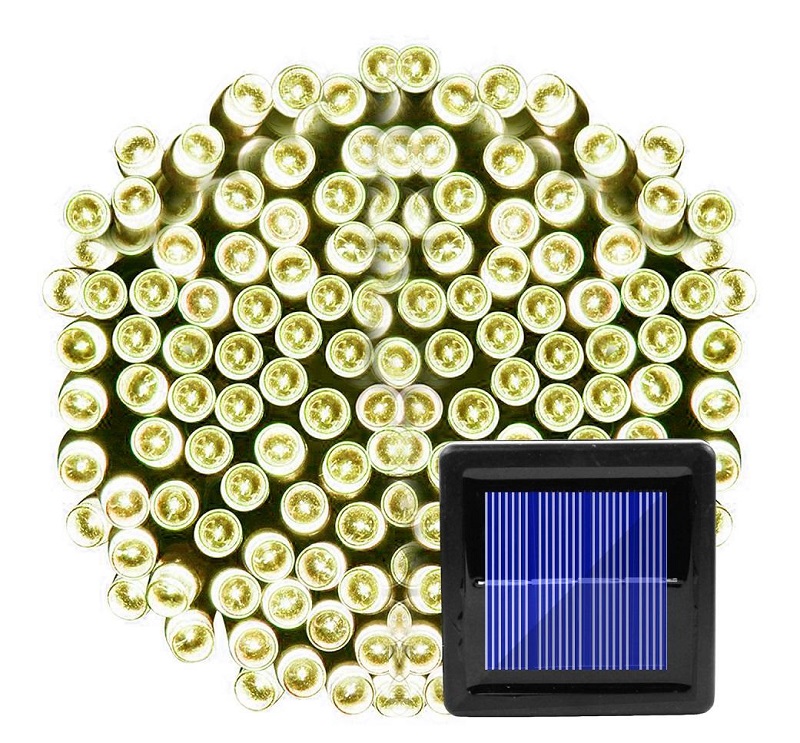 Solar 58/07 Solární vánoční řetěz - teplá bílá, 50LED/7 metrů