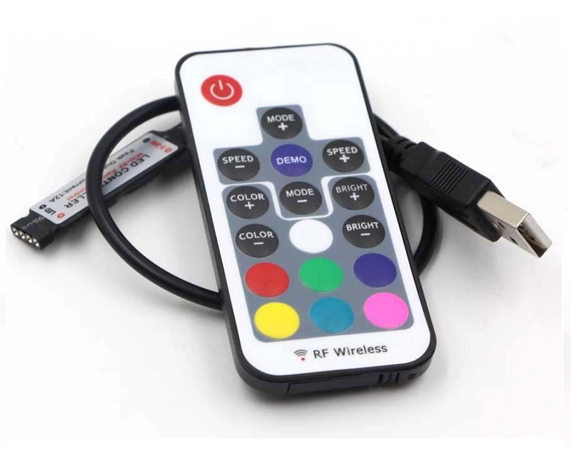 Lighting B5745 LED pásek 5 metrů IP65 RGB na baterii