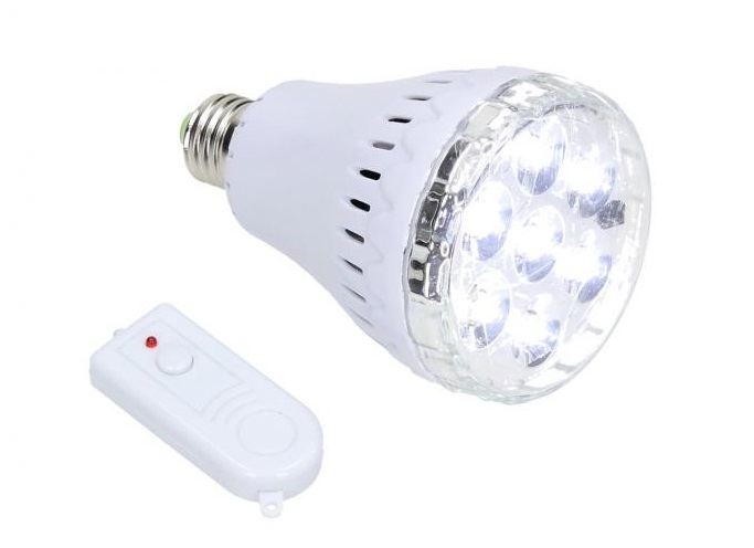 Light S-007 LED svítilna E27 3,5W dálkový ovladač