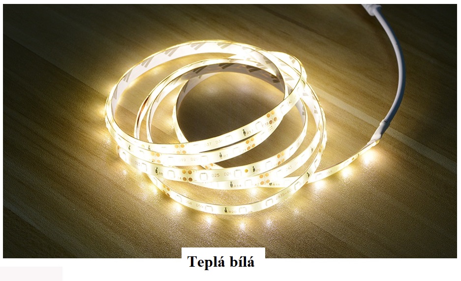 Lighting P3552 LED pásek 5 metrů IP65 pohybový senzor teplá bílá
