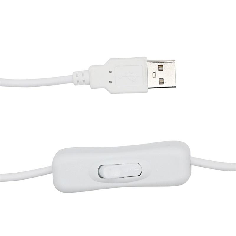 Lighting LED pásek USB 1 metr IP65 čistá bílá