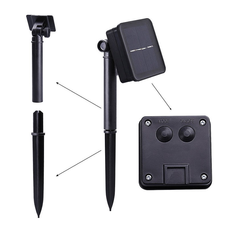 Solar 30/02 Solární vánoční řetěz - teplá bílá, 30LED/6Metrů