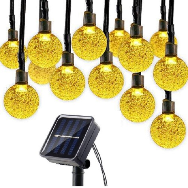 Solar 30/02 Solární vánoční řetěz - teplá bílá, 30LED/6Metrů