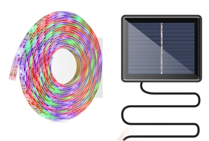 Lighting SN3503 Solární LED pásek RGB 3 metry