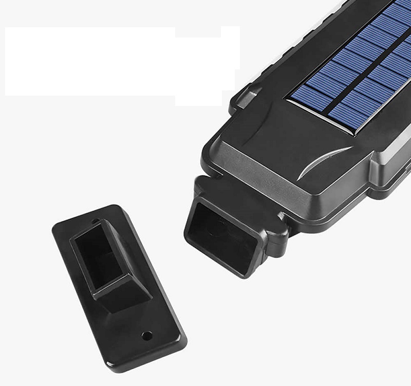 Solar COB128/2 Solární světlo s PIR čidlem pohybu 128LED set 2 kusy