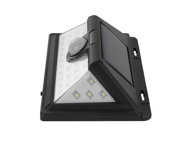 SOLAR S32 Solární nástěnné světlo s PIR čidlem 32x LED