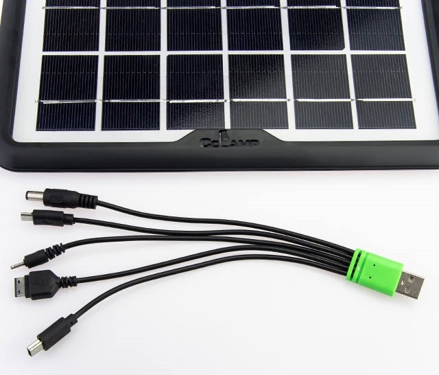 Speed S6/35 Univerzální solární nabíječka 6V/3,5W USB