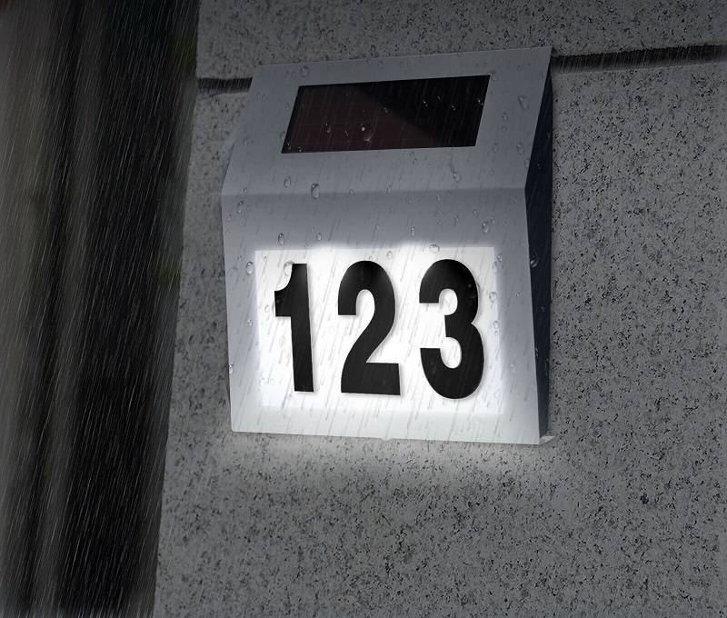 SOLAR 765/1 Solární světlo nerez velké