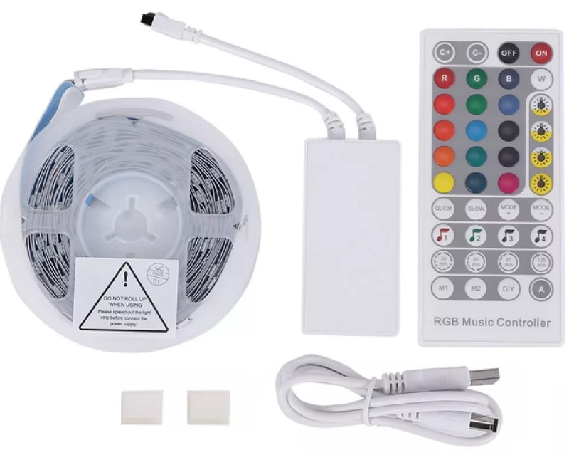 Lighting MW4x0,5 USB TV LED pásek RGB 2 metry Wifi