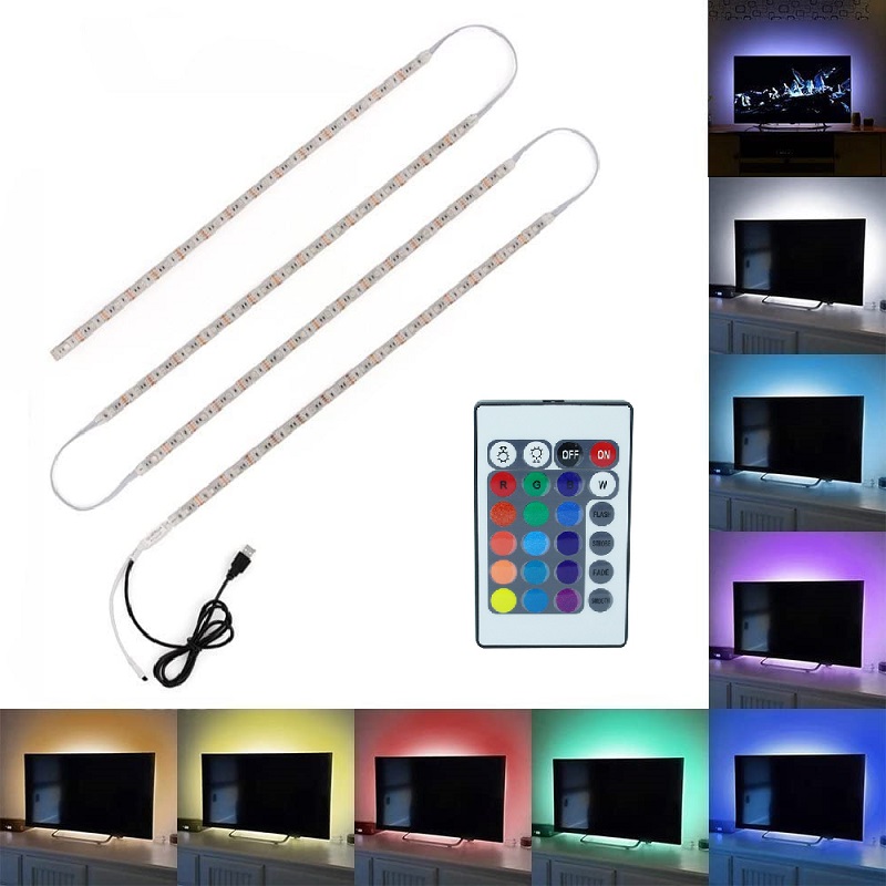 Lighting USB4x0,5 LED pásek USB TV RGB 4x 0,5metru