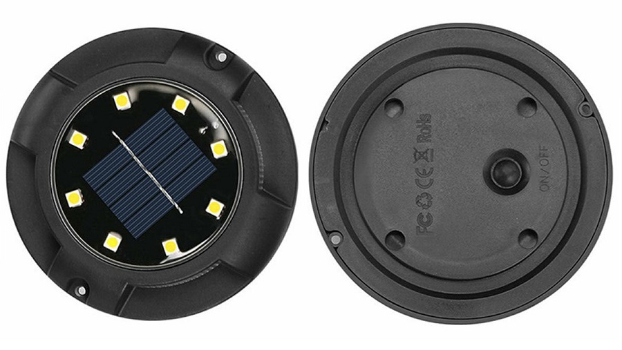 Solar 8064 Solární světlo vestavné čistá bílá set 4 kusů