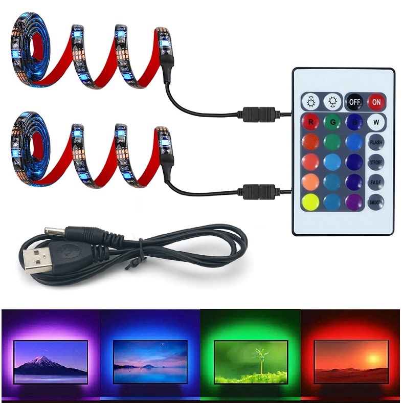Lighting USB5501/4 LED pásek RGB USB SMD5050 2x2 metry IP65