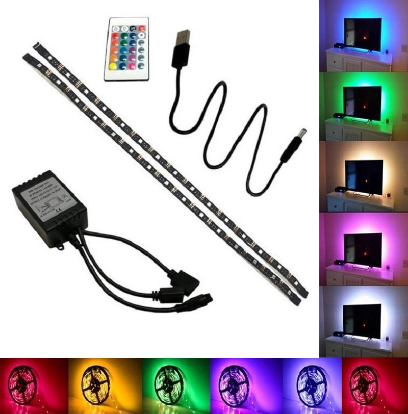 Lighting USB5501/4 LED pásek RGB USB SMD5050 2x2 metry IP65