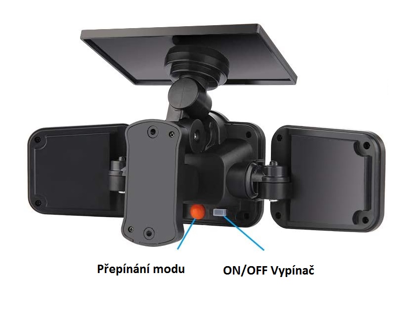 Solar 138 Zahradní solární světlo 138x LED