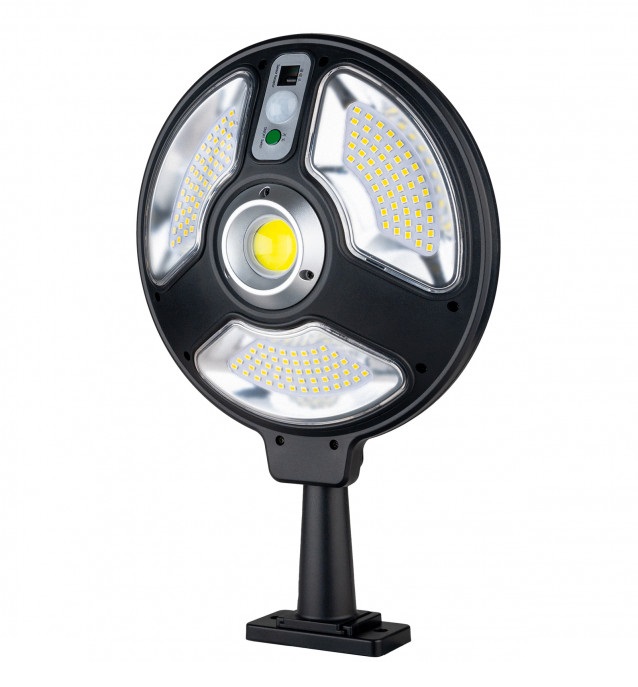 Solar COB-153 Solární nástěnné světlo s PIR čidlem 153x LED