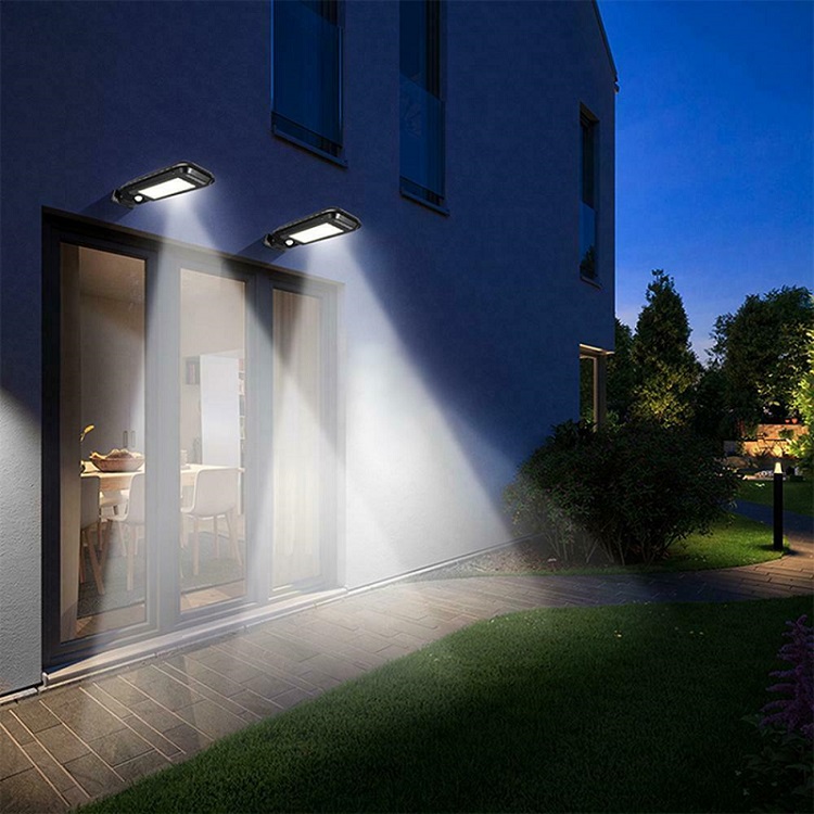 Solar S/40 Solární zahradní lampa 40x LED čistá bílá
