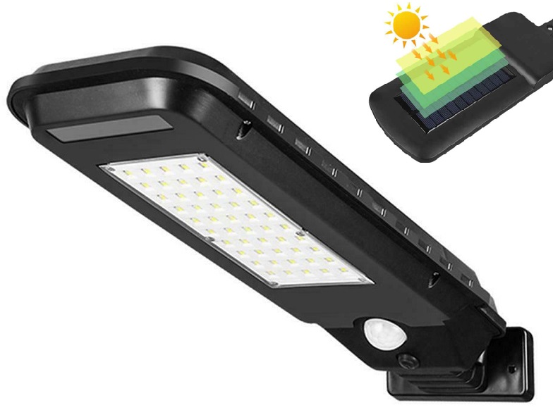 Solar S/40 Solární zahradní lampa 40x LED čistá bílá