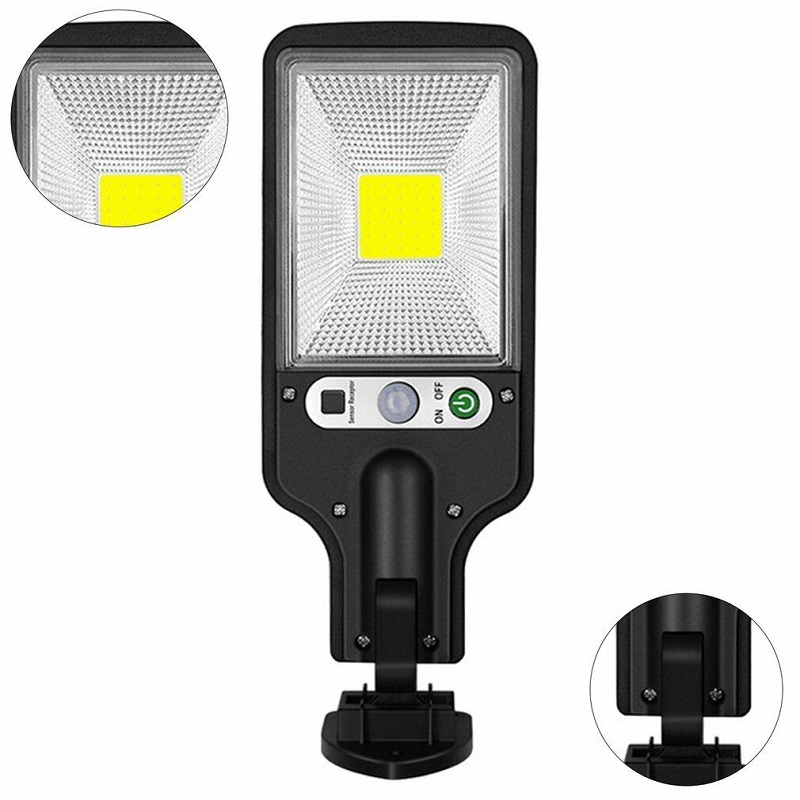 Solar 31/2 Solární světlo s PIR čidlem pohybu 30x LED dálkový ovladač set 2 kusy