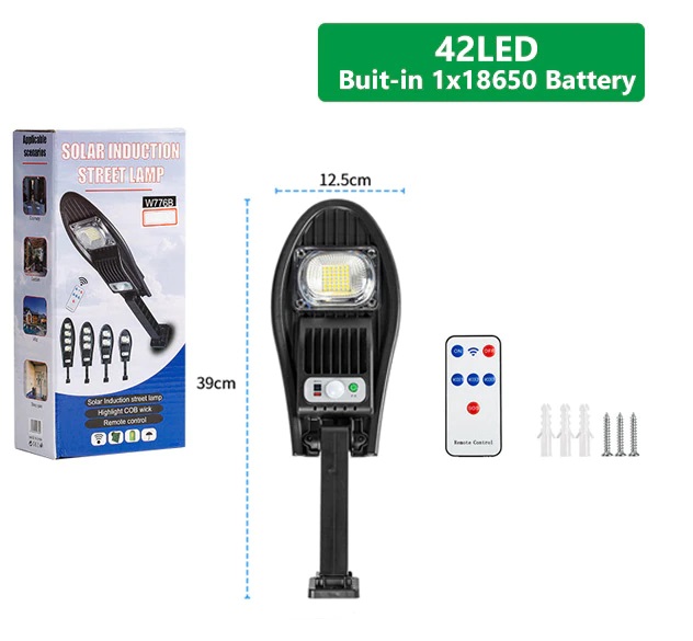 Solar SL-42 Solární lampa dálkový ovladač