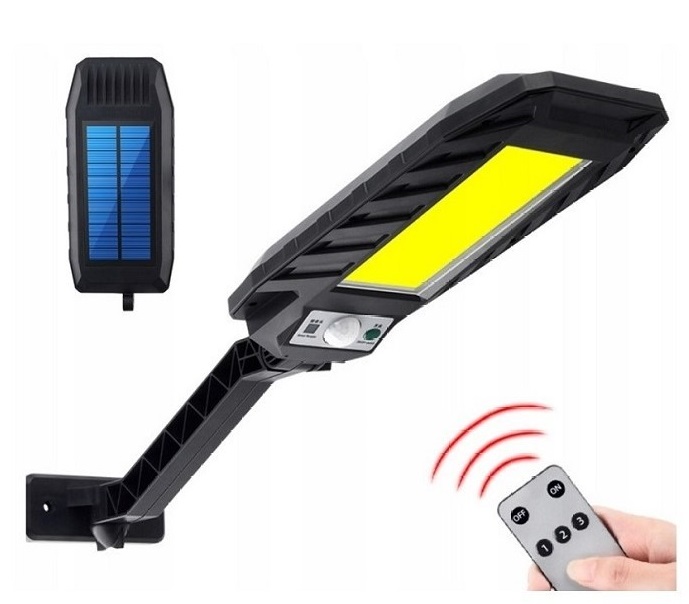 Solar COB-180 Solární lampa s PIR čidlem
