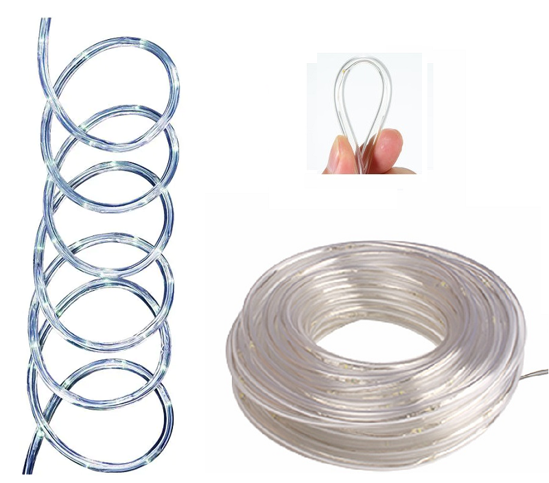 Solar 200/H2 Solární vánoční hadice - RGB, 200LED/20Metrů dálkový ovladač