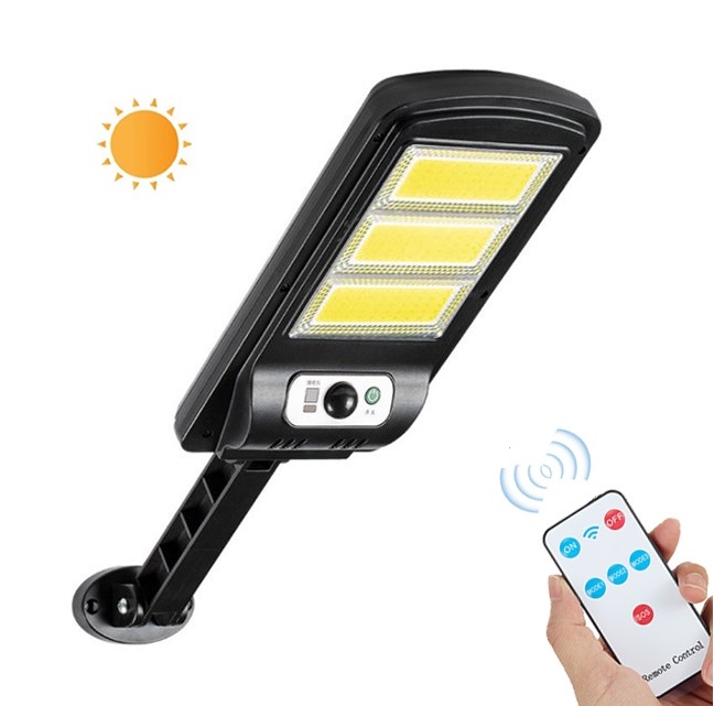 Solar S/150 Solární zahradní lampa 150x LED čistá bílá