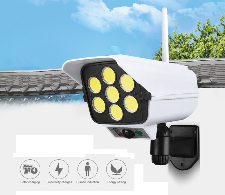 Solární LED světlo s PIR čidlem Solar 8/77