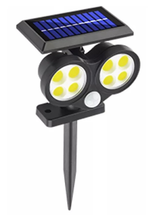 Solar SN/8 Solární nástěnné světlo s čidlem pohybu 8x LED dioda