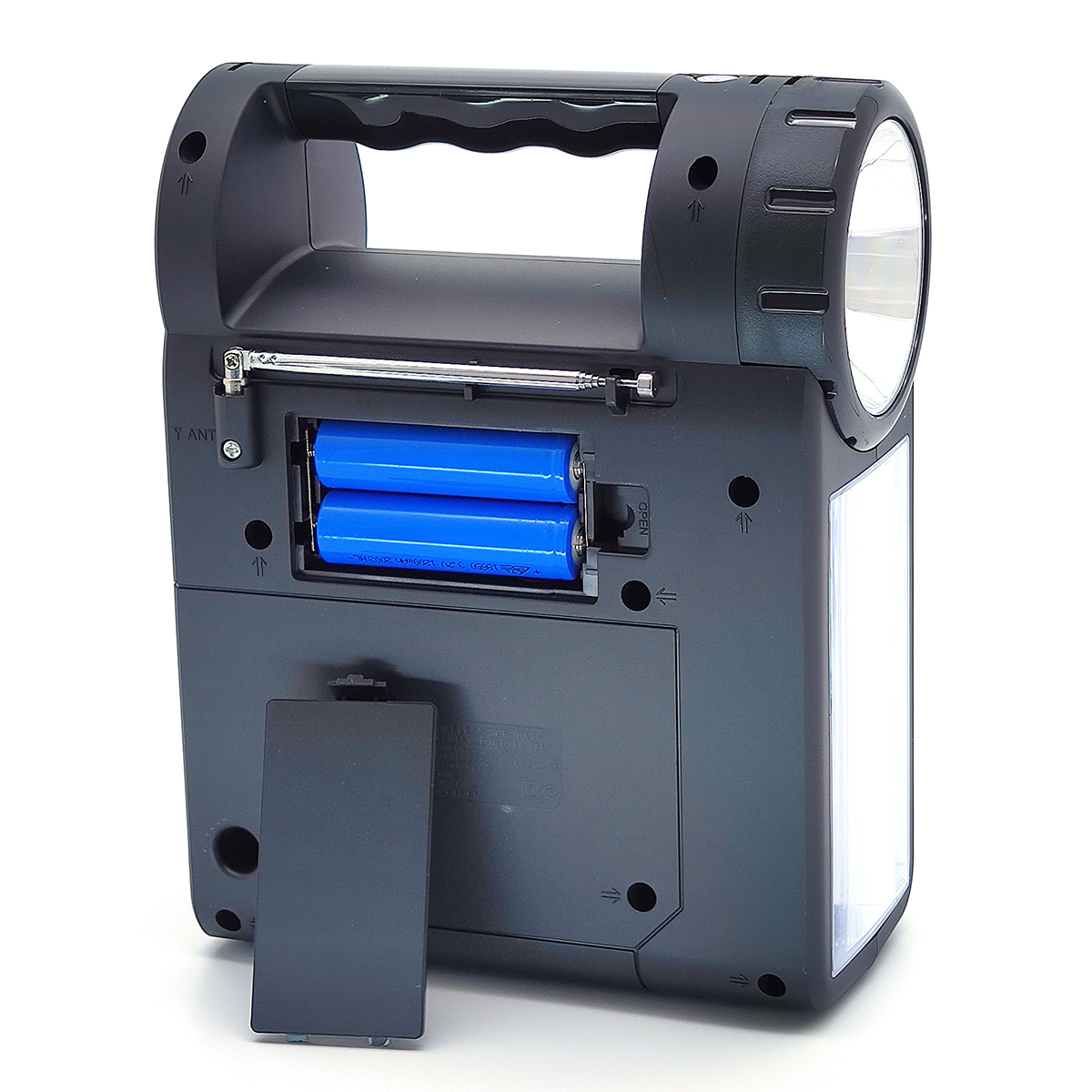 Solar 25R Solární multifunkční zařízení, bluetooth červená