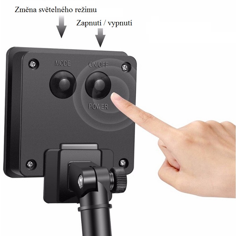 Lighting SN5053 Solární LED pásek RGB 3metry