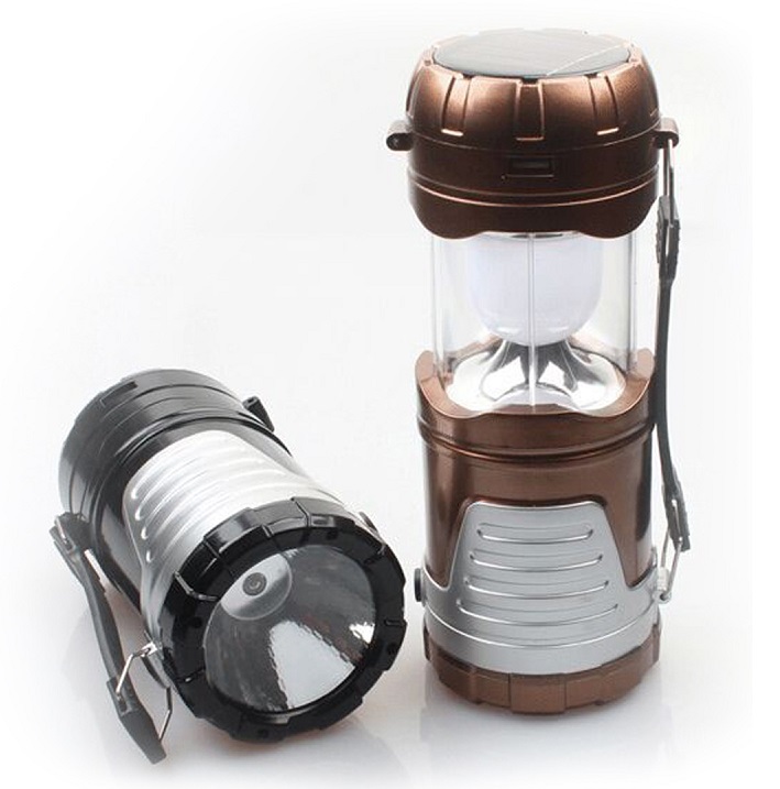 Solar S7088B Solární osvětlení 1W USB černá