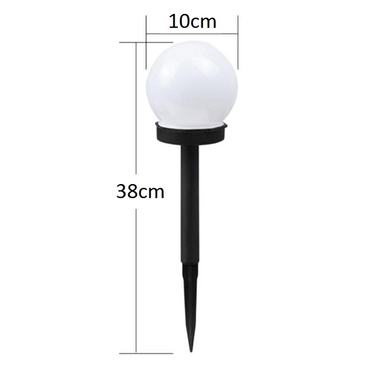 Solar S44 Solární zahradní lampa set 4 kusů