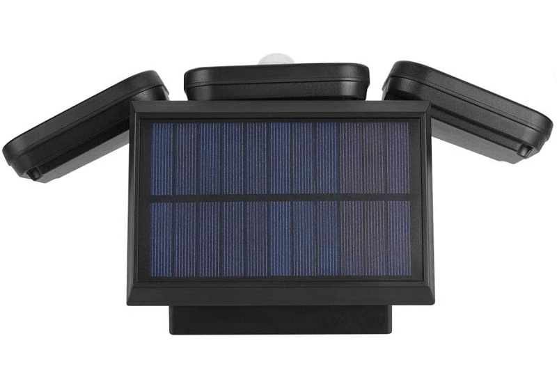 Solar 100/74/2 Solární LED světlo s PIR čidlem pohybu 100x LED COB set 2 kusů