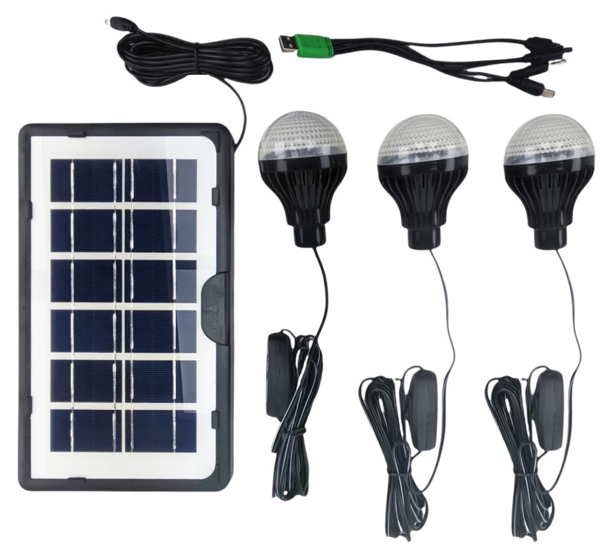 Solar 4W/B Solární přenosné světlo