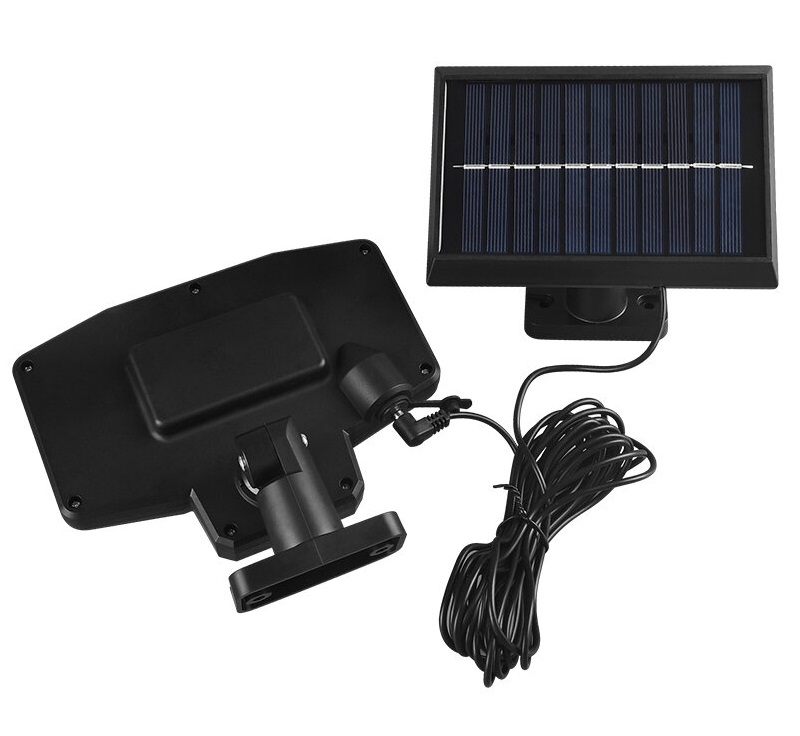 Solar 146/2 Solární světlo s PIR čidlem pohybu 146 LED diod set 2 kusů