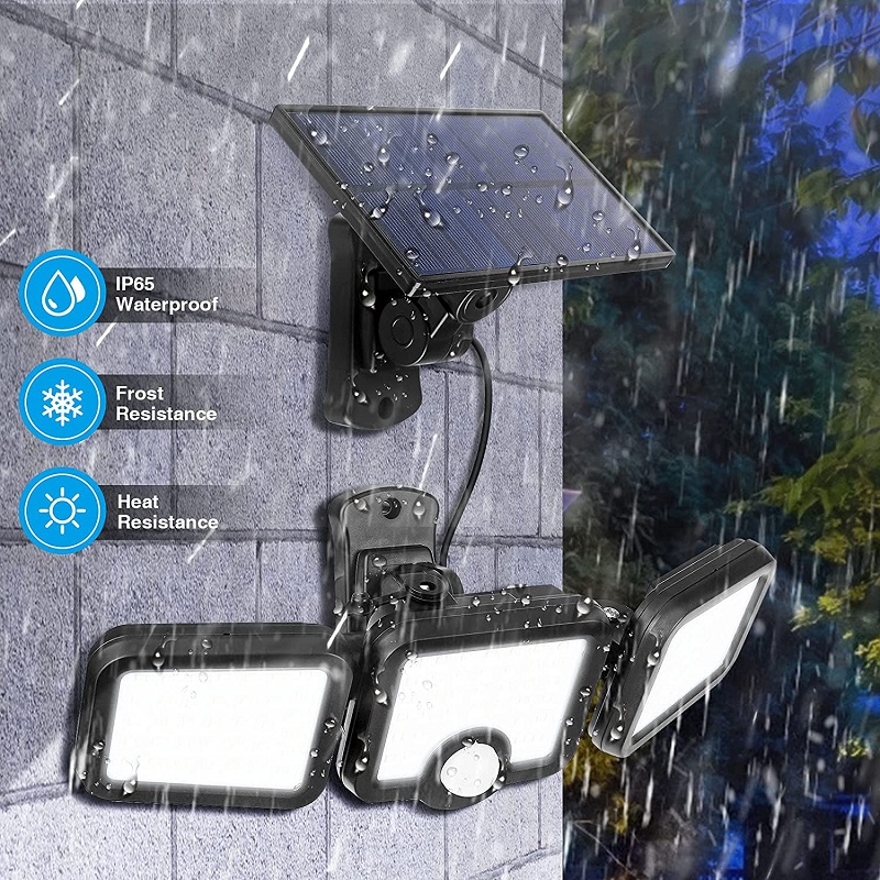 Solar 171/D Zahradní solární světlo dálkový ovladač 171x LED COB