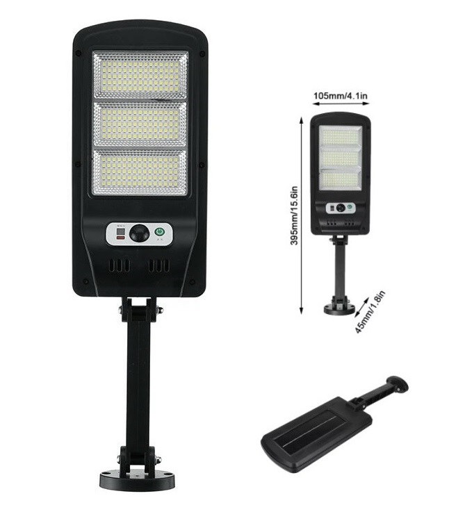 Solar 225/2 Solární světlo s PIR čidlem pohybu 150 LED set 2 kusů