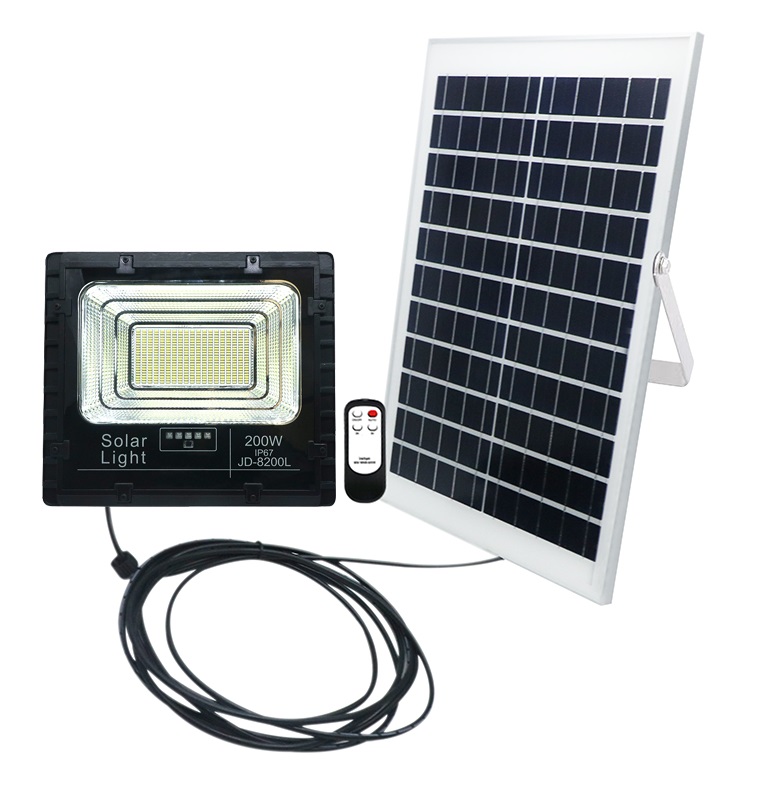 Solar-108 Solární světelný systém 50W, dálkový ovladač