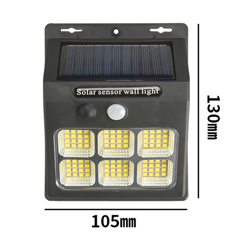 SOLAR SS96 Solární nástěnné světlo s PIR čidlem