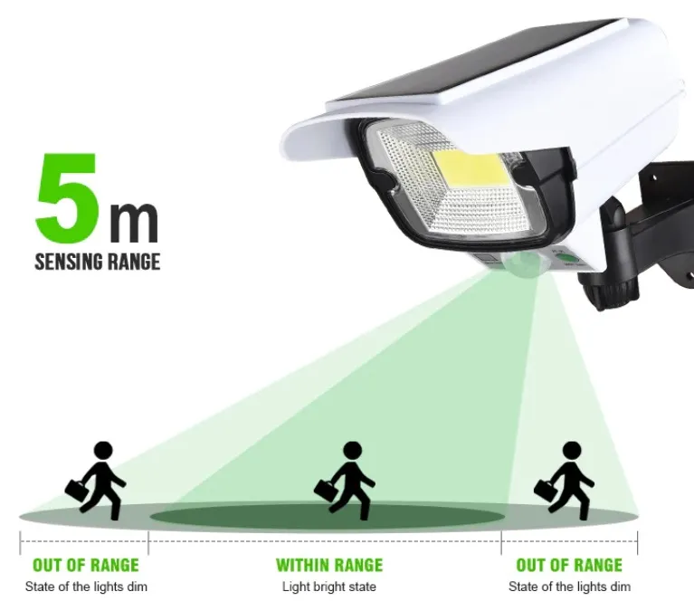 Solar2176A IP kamera Venkovní, „atrapa“