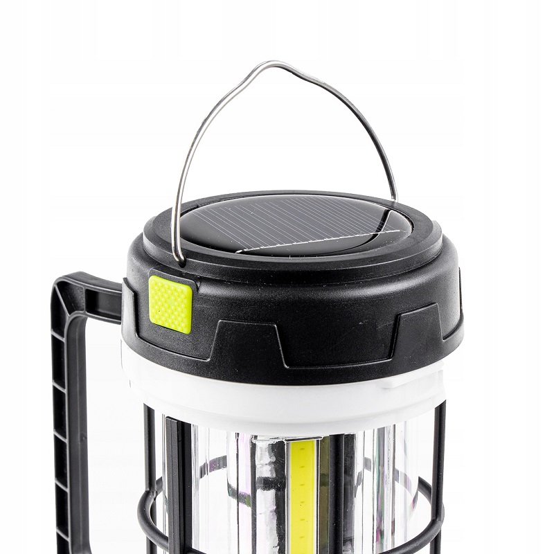 Solar 910Z Solární svítilna s USB LED COB dioda