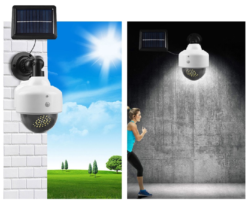 Solar 38L Atrapa kamery solární 38x diod