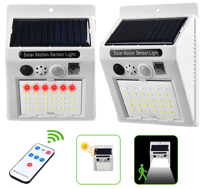 Solar ZS30 Solární výstražné světlo PIR a zvukovou signalizací