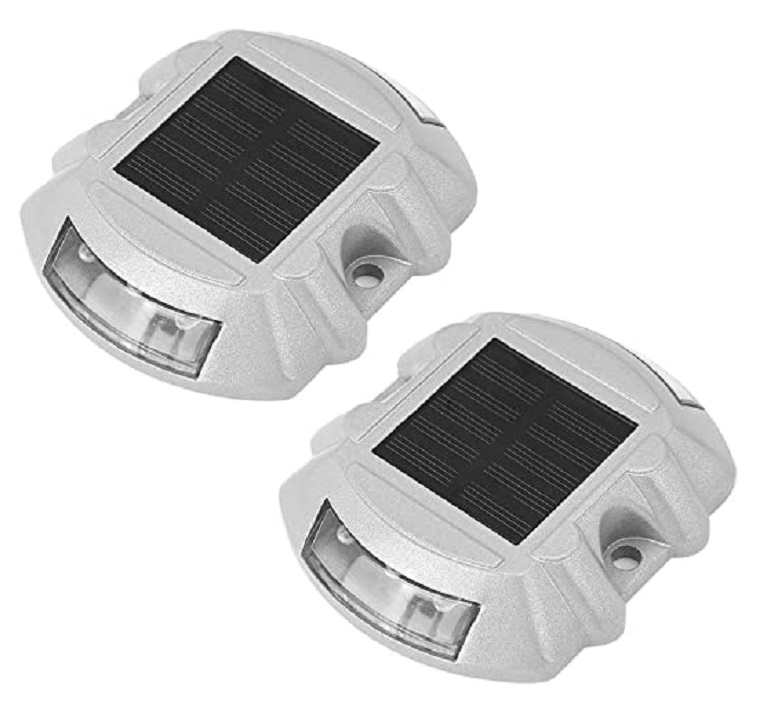 Solar 601/2 Solární nerezové světlo bezpečnostní set 2 kusy čistá bílá