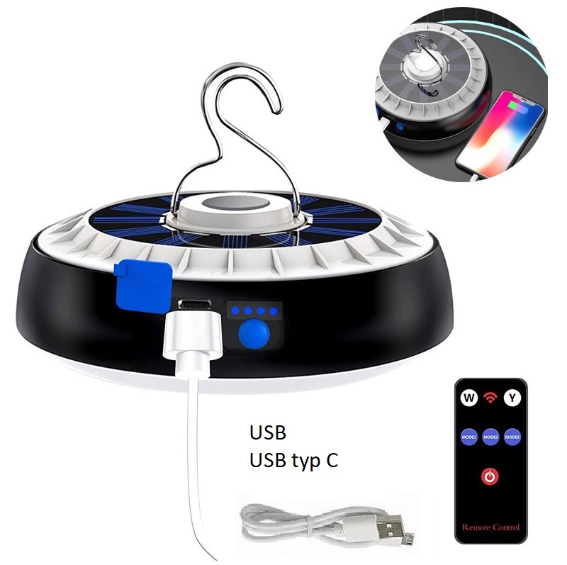 Solar 36/G  Solární přenosné světlo magnet